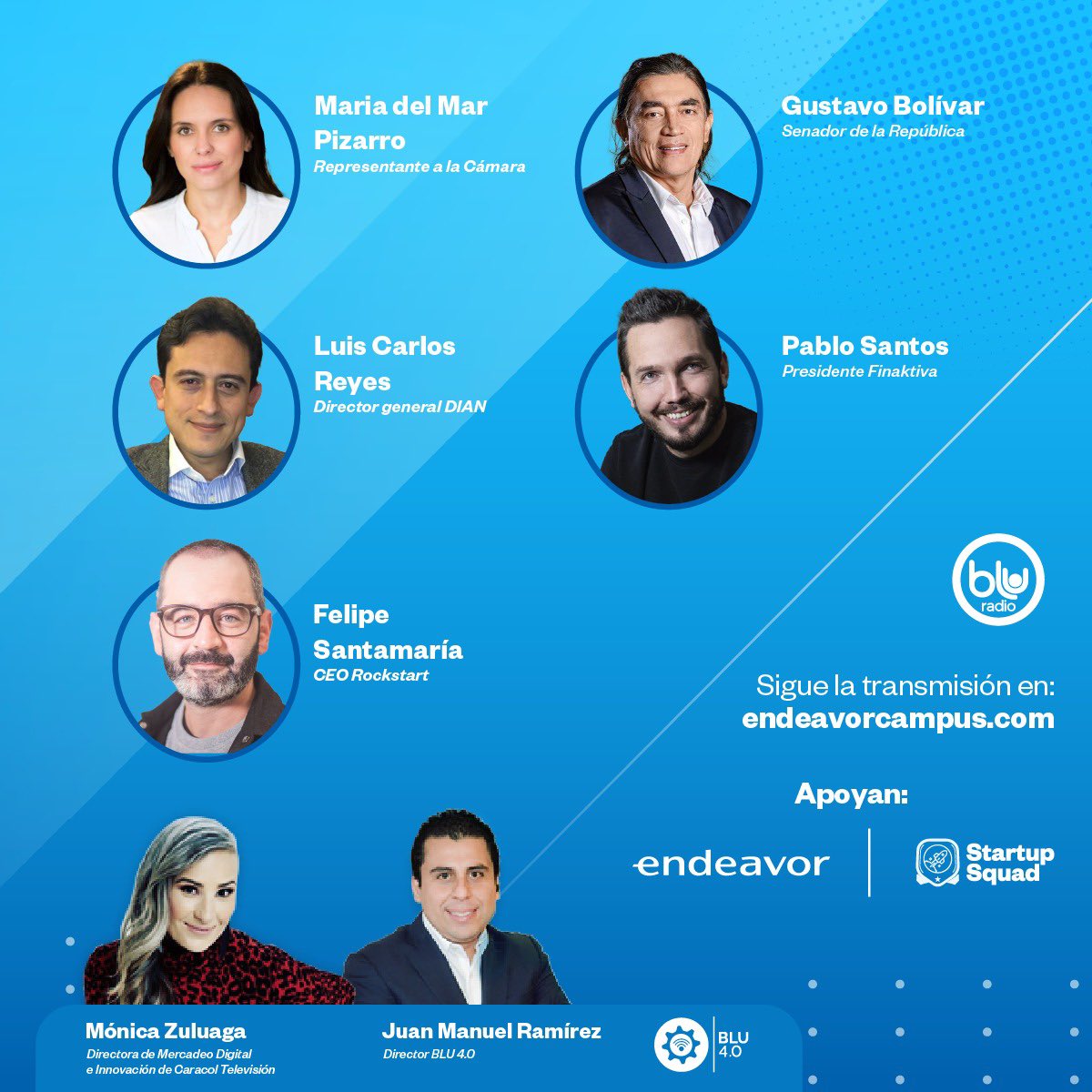 EndeavorCol's tweet photo. 🚨¡Conéctate hoy! 🚨
Te invitamos a unirte al Gran foro sobre la #ReformaTributaria y su impacto en el ecosistema de emprendimiento, organizado por @BluRadioCo, con el apoyo de #Endeavor y #Startupsquad. 🆙
⌚ Martes, 27 de septiembre a las 3:30 p.m. 👉 https://t.co/napHaUsDg9 https://t.co/CSs5PmUqXx