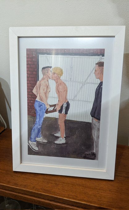 So thrilled to be the proud recipient of this @benmcdraws masterpiece, flawlessly capturing the single