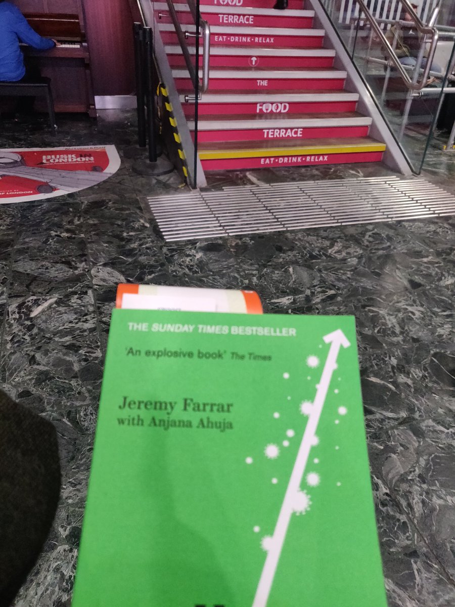 mareacaspica's tweet photo. Reading this in Euston train station to the sound of someone playing the piano is a fitting ending to the #ukcsj22. A great experience and a quite a bit to think about on the way home. https://t.co/s3WyGLj9D8