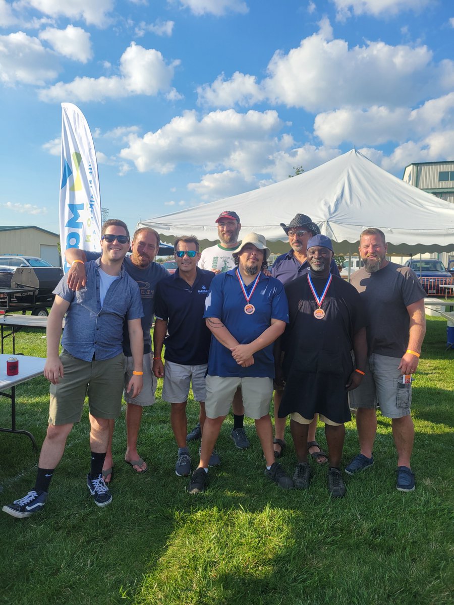 Some of the Manhard gang took to their grills, smokers and martini shakers and entered the Great Lakes Construction Association 2022 Cookoff recently. Kevin Bellson took home 3rd place for his world famous chicken sandwich. #GLCACookoff2022 #constructionmanagement