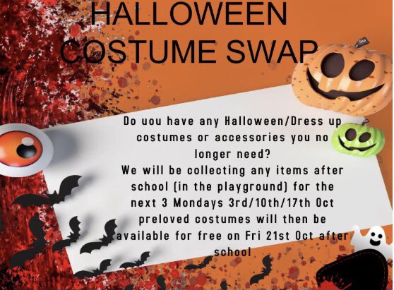 mfinni's tweet photo. @springwoodfs @springwoodyear1 @springwoodyear2 @springwoodyear3 @springwoodyear4 @springwoodyear5 @springwoodyear6 
Please share with all your parents 🎃 https://t.co/ovsglXHaVI
