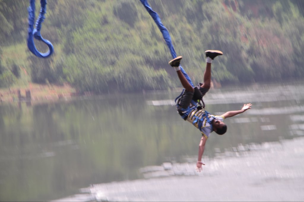 📍 Bungee Jumping at River Nile #WorldTourismDay