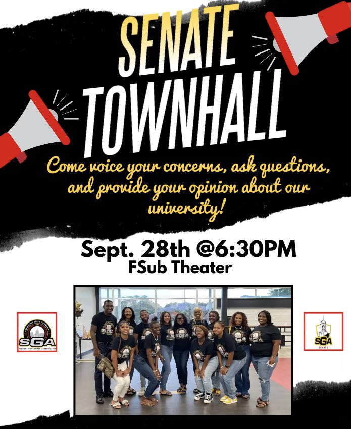 Grambling_SGA's tweet photo. #GramFam join us tomorrow to provide feedback, ask questions, and know what’s going on with our campus! All of GramFam is welcomed and we can’t wait to see you!! @gramblingsga_senate https://t.co/yQ0dZMmsnG