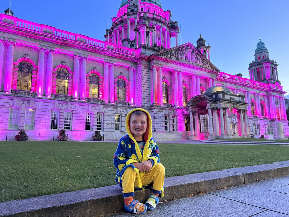 💗 <a href="/belfastcc/">Belfast City Council</a> supporting #OrganDonationWeek tonight… our City Hall looks beautiful in #PINK 

#HaveTheConversation #OrganDonation #DáithísLaw <a href="/OrganDonationNI/">Organ Donation Northern Ireland</a>