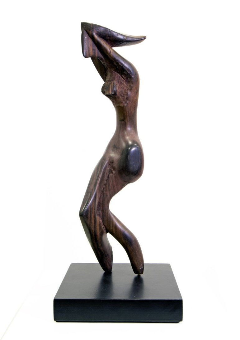 Poesia_boreal's tweet photo. "Sin título (África baila)" (circa 1980), de Ben Enwonwu (Nigeria 🇳🇬, 1917-1994).
#Arte #Escultura #BenEnwonwu #Madera https://t.co/43KcNPX4zm