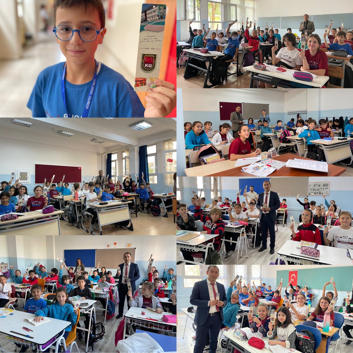 Öğrencilerimize özel kitap ayraçları hediye ettik. <a href="/bucamilliegitim/">Bᴜᴄᴀ İʟᴄ̧ᴇ Mɪʟʟɪ Eɢ̆ɪᴛɪᴍ</a> 
<a href="/izmir_ilmem/">İzmir İl Milli Eğitim Müdürlüğü</a> 
<a href="/hsyngnsksv/">Hüseyin Güneş</a>