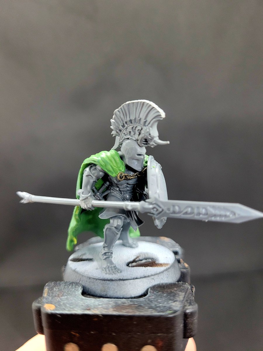 GAF_Moonhead's tweet image. THIS ... IS ... SIGMAR! 🦵

Putting the last touches to my Stormcast Spartans! Really happy with how they have turned out especially as it's the first time properly using greenstuff!

#warhammercommunity
