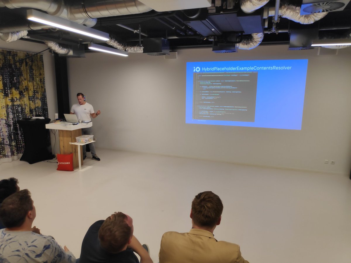 Fun times at #sitecore #sugnl. It's good to be back:-P