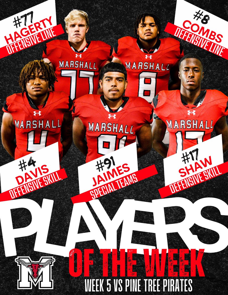 Week #5 Players of the Week