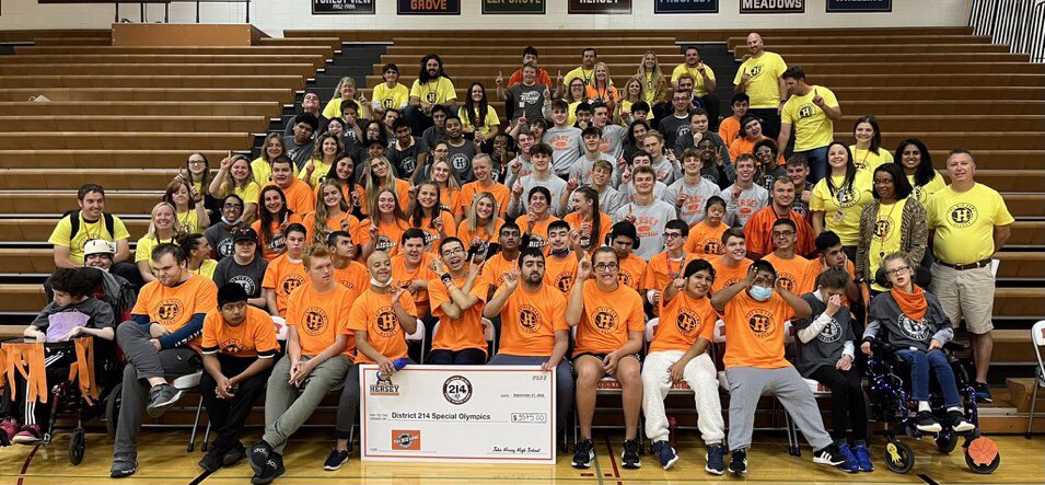 To everyone who works so hard to make  #TheBigGame the very best day of the year, THANK YOU! 
Congrats to the 60 athletes &amp; to the CLS community for raising  $3575 for <a href="/District214/">District 214</a> Special Olympics - you inspire us and make us proud. It truly was an #InclusionRevolution 
🧡🐾🧡🐾