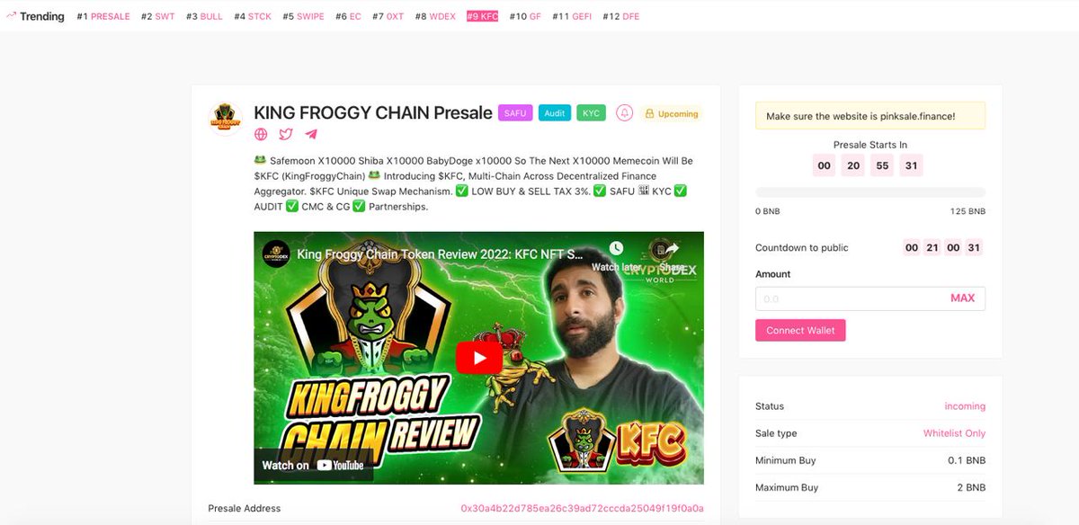King Froggy Chain tweet media