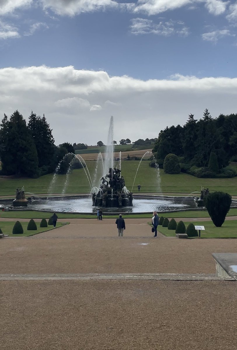 MissLGriffithsH's tweet photo. I had an eye opening day at Witley Court yesterday! It was really great to start thinking about how to use local heritage to teach kids outside of the classroom. I’m also a sucker for historical ruins. #UWPGSEC https://t.co/hmsCJs87Mu