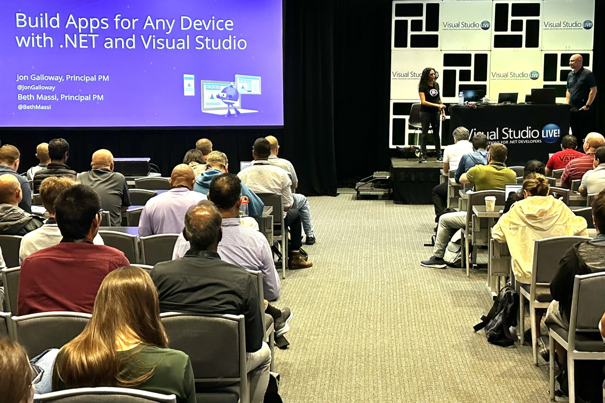 Visual Studio Live! on Twitter "vslive San Diego keynote happening now! Build Better Apps for