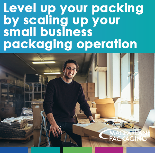 MacfarlanePKG's tweet photo. Are you a small business looking to level up your packaging? 📦
Well, our 9th Packaging 101 blog is all about the best ways to start scaling up your packaging operation! Read it here -https://t.co/u3WD3ns4ws

#packaging #blog #Packaging101 #retail #smallbusiness #entrepensurship https://t.co/dtz8jxKGup