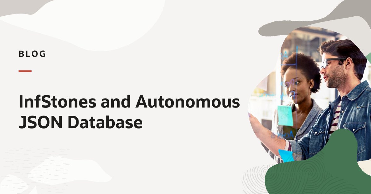 OracleDatabase's tweet image. @InfStones took advantage of #autonomousJSON to build a low-latency query service over billions of #blockchain records. social.ora.cl/6011Mkpol
Discover why Autonomous JSON Database is much more than a #documentdatabase at #OCW. Register at social.ora.cl/6015MkpoU