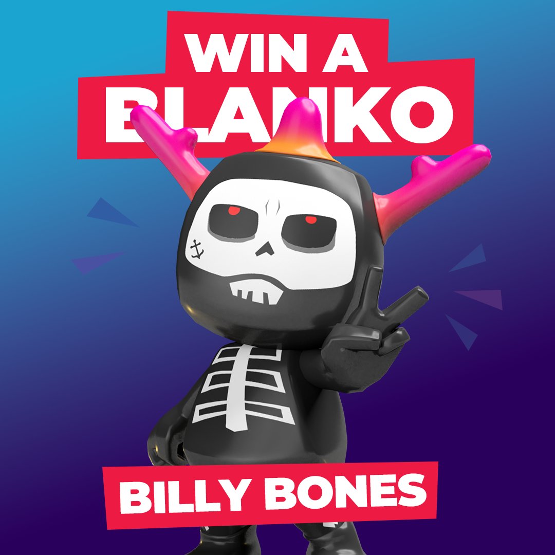 Get ready for Season 1 of Blankos Block Party, coming tomorrow!
Today we’re giving away a Billy Bones Blanko, a Private Beta exclusive Blanko.
Enter here: forms.gle/hjXgMEugZ85aiF…
