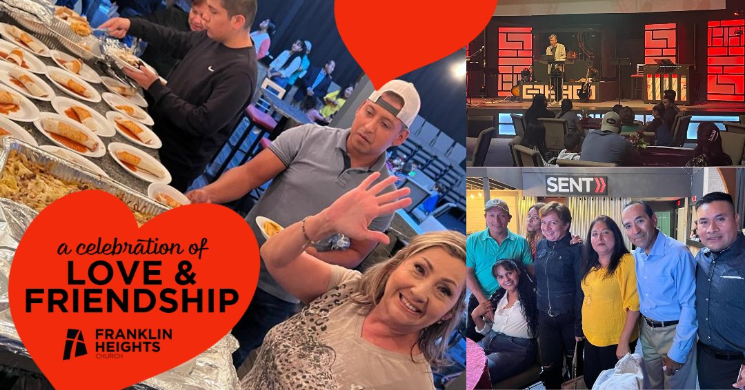 Celebrating love and friendship with our Hispanic community -- a great time of fellowship and sharing the greatest love of all.