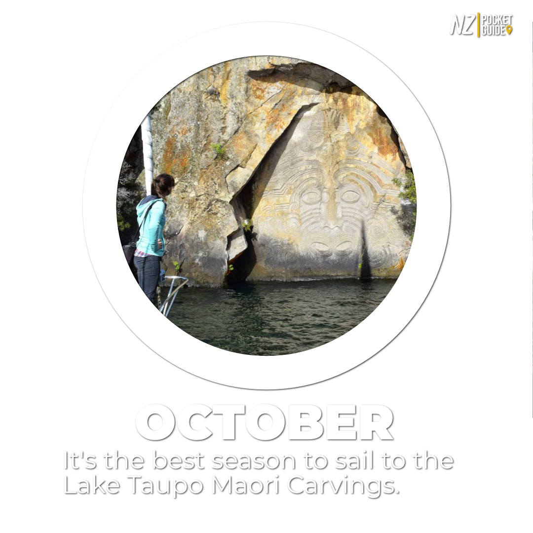 BPKGuide's tweet image. ⏰ Next month, October is the best time of the year to sail to the Lake Taupo Maori Carvings in New Zealand

#nzmustdo #nzpocketguide #purenz #destinationnz #gottalovenz #instatravel  #newzealandlife #travelnewzealand #visitnewzealand #newzealandtrip #travelnz #newzealandguide