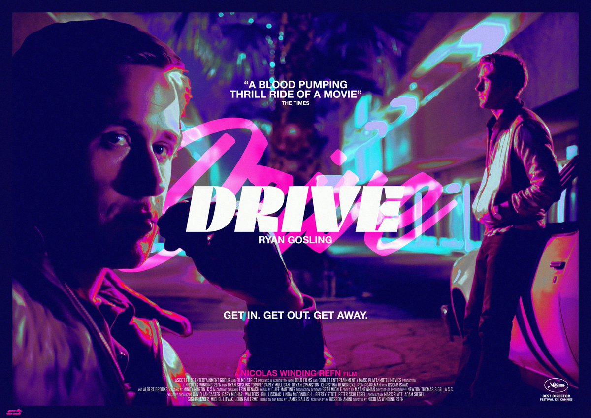 Hey <a href="/NicolasWR/">byNWR Official</a>, I made this fan-poster for your movie, Drive. Absolutely love this movie, and the new 4K by <a href="/SecondSightFilm/">Second Sight</a>. #Drive #Vaporwave #Neon #Movies #FanArt #Poster #Masterpiece