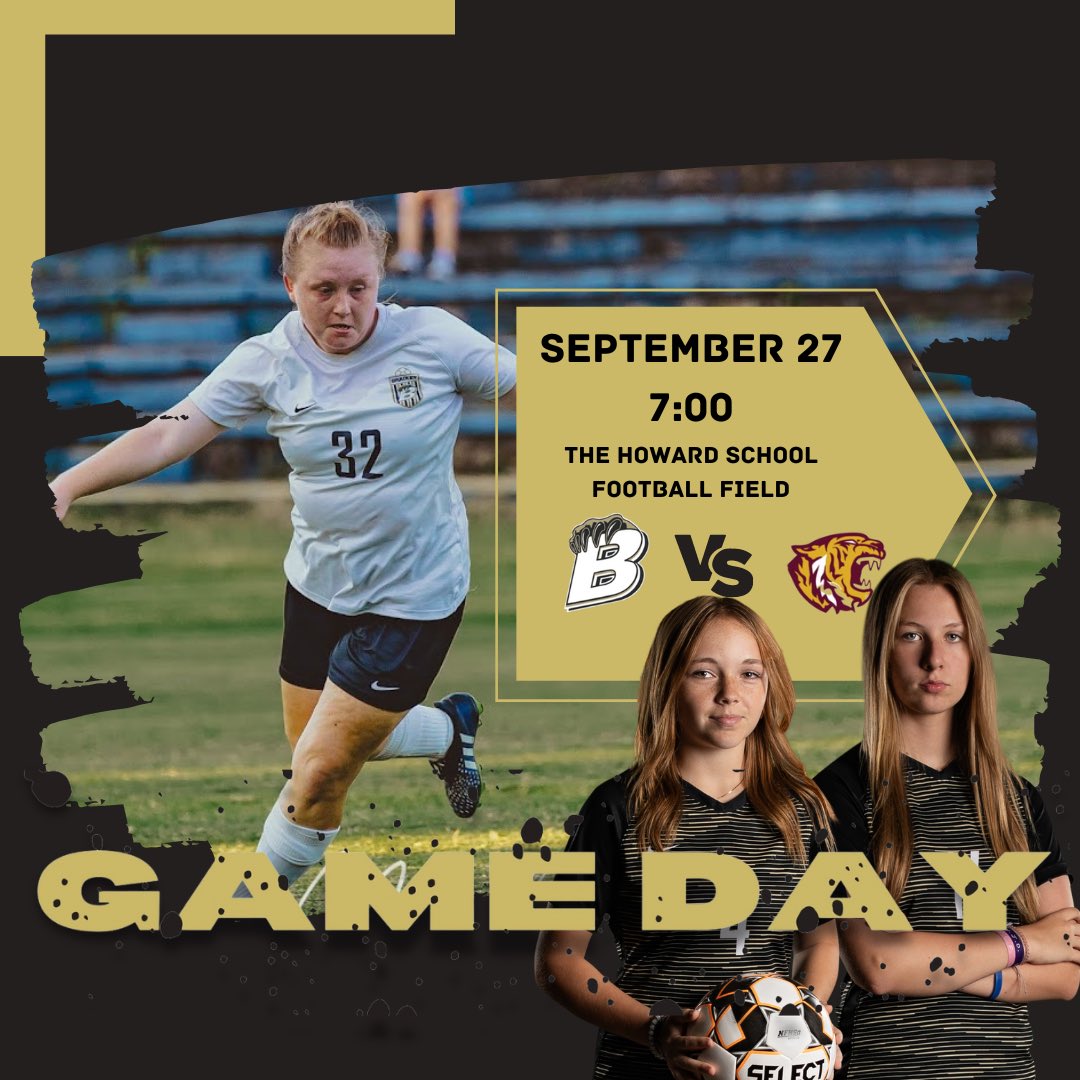 Headed to Howard—7:00 kickoff for a district match up!