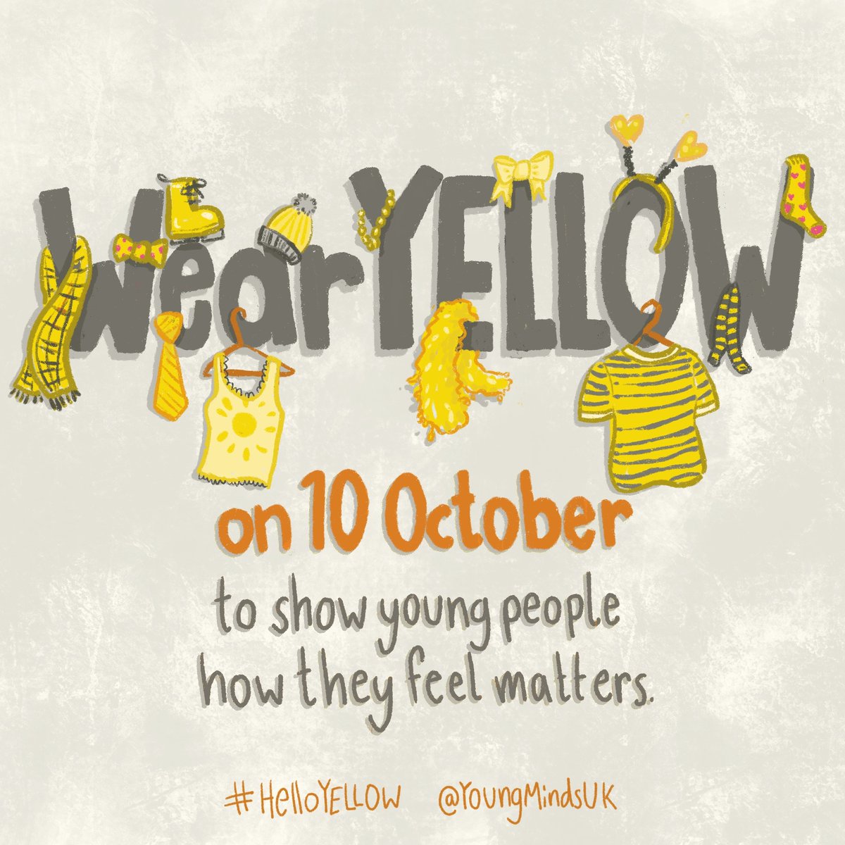Let's make #HelloYellow on 10 October bigger and brighter than ever before 💛