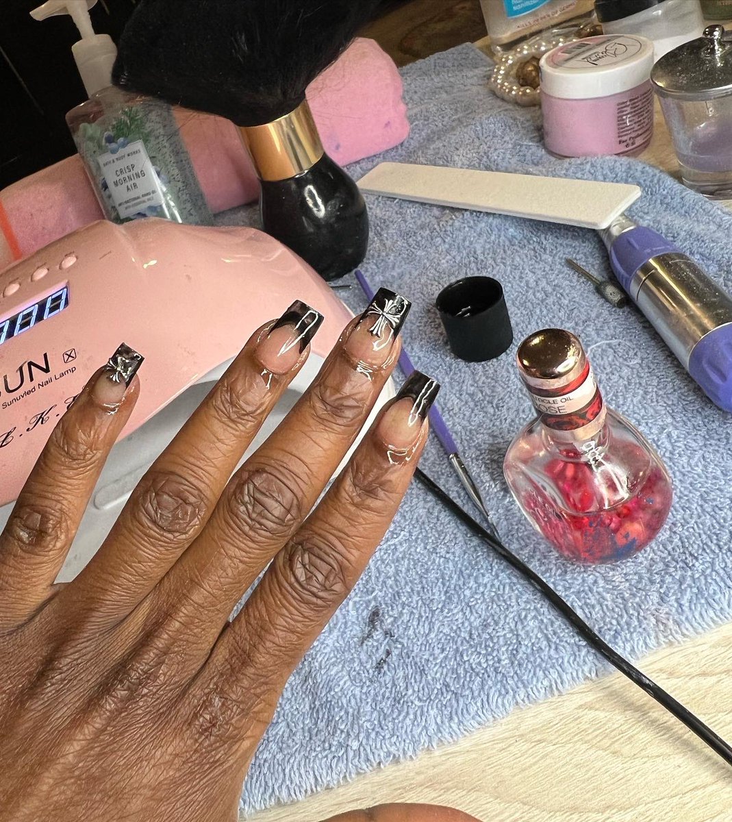 tmam___'s tweet photo. BATON ROUGE NAIL TECH !! 💓💓 RETWEET &amp; SHARE MY NEXT CLIENT MIGHT BE IN YOUR TL 🫶🏾❤️‍🔥❤️‍🔥 @tmamnailedit on insta https://t.co/gwppcHoxdB
