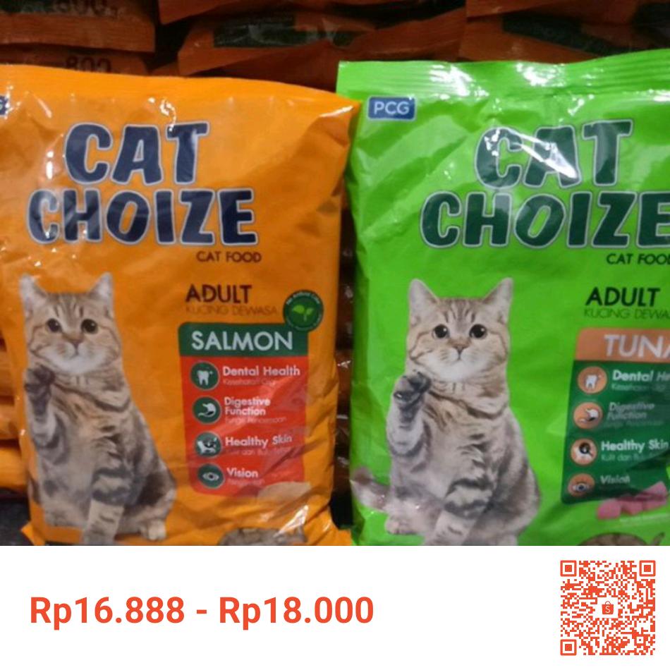 Temukan dan dapatkan CAT CHOIZE ADULT SALMON TUNA / MAKANAN KUCING DEWASA hanya Rp16.888 - Rp18.000 di Shopee sekarang juga! shope.ee/1fhMoFdCQC?sha… #ShopeeID