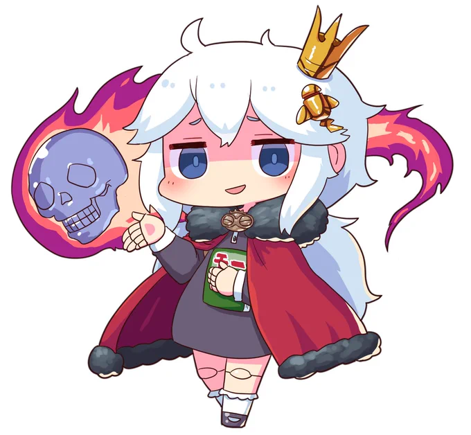 ホロスコープシート上に置く用のデフォルメ絵のコマあってもいいかもね～と思って描いた 