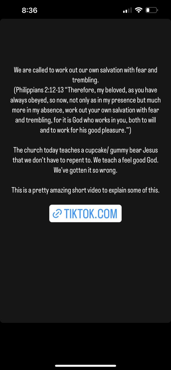 I’m going to post this because it’s time. I feel lead to start talking about what He has revealed to me. tiktok.com/@spreadthegosp…