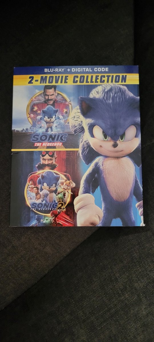 I've got the Sonic The Hedgehog Movie collection on Blu-Ray and I'm planning on to watch this movie https://t.co/W7nTZ9WHPl