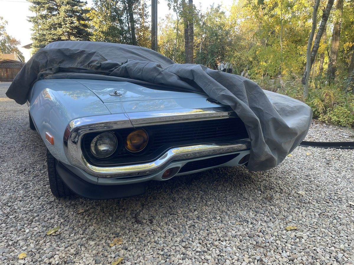 Tomorrow she’s going back into hibernation. It’s gonna be a sad day.