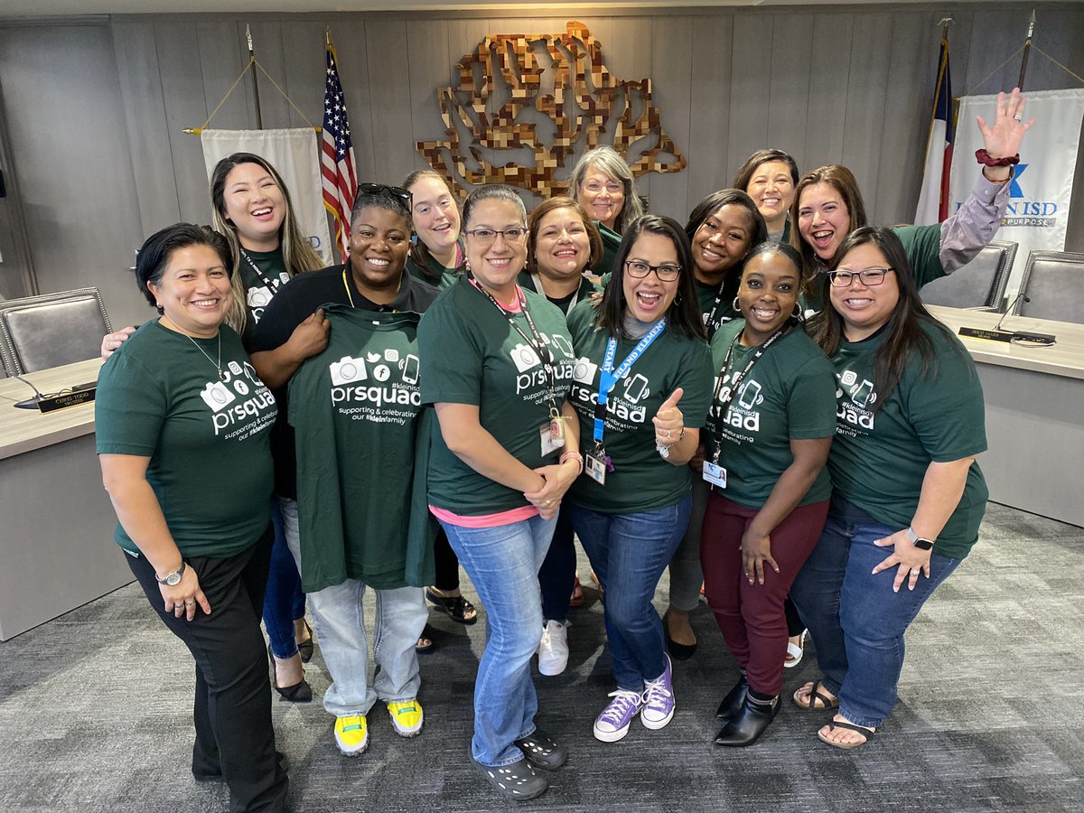 LOVED getting to spend some time with my Klein Forest Family of Schools PR Squad at tonight’s 1st meeting! Ready to continue sharing all the magical things happening on our campuses with these ROCKSTARS ⭐️ #KleinISDPRSquad #KleinFamily @BaxRhonda @LauraNordquist1 @ms_hngo