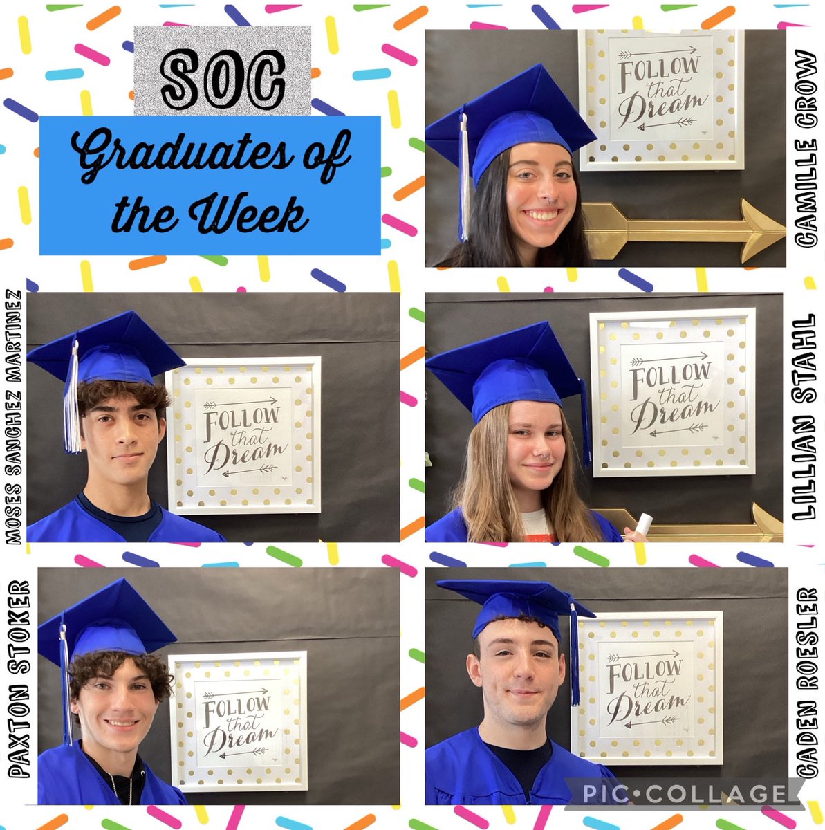 SOC_Counselor's tweet photo. So proud of these 5 NB Graduates!! https://t.co/iibHzvFZi8