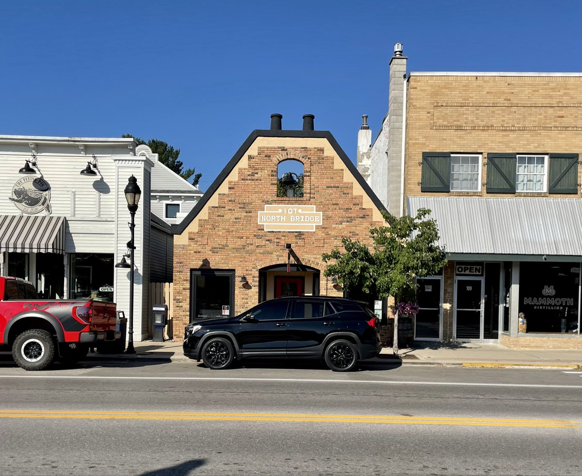 Midwest Modern on Twitter "Downtown Bellaire, MI"
