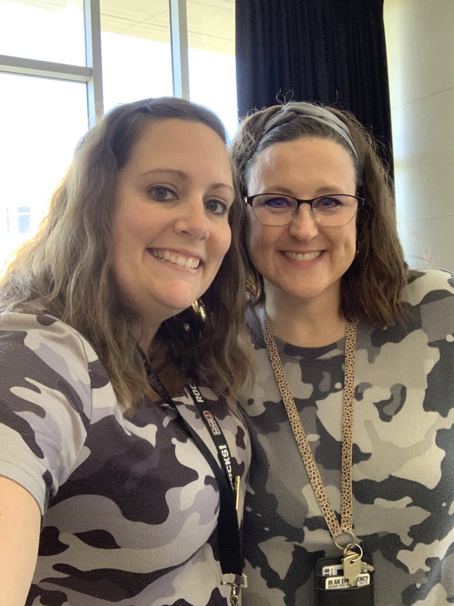 Camo day is that much more fun when you also twin!!! Fun times at M9!! We are ready for the Mound Showdown <a href="/Marcus_HS/">Marcus High School</a> <a href="/MHS9th/">MHS 9th Grade Campus</a>