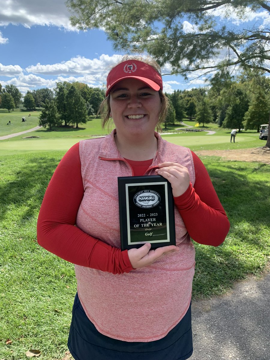 BraveGirlsGolf's tweet photo. Lady Brave placed 3nd in swoc today. Player of the year @GoerssKeylee. Second team all conference is @KyleeFears and @k4yl4b3nn3tt. Sportsmanship is @k4yl4b3nn3tt. honorable mention is @EmilyJWatt. They will be back in action on Monday before sectionals against Eaton. Go Brave!! https://t.co/sFtxkE0Gh0