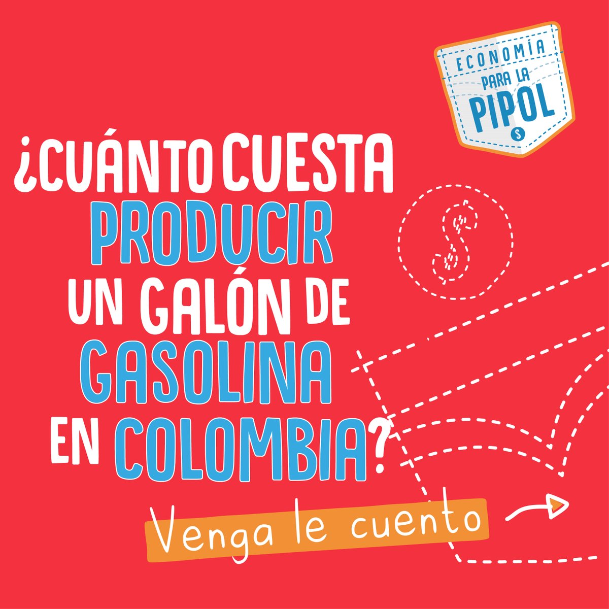 EconomiaPipol's tweet photo. Jelou pipol. Hace unos días estuvimos hablando del precio de la gasolina y uno de ustedes nos hizo una pregunta que vamos a responder. Pillen pues este 🧵 https://t.co/TyNkM3bSsU