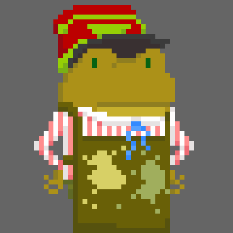 land_froggy's tweet photo. Frogland inhabitant #1060 from the Fly Rink Combining Machine!
#nftcommunity #nft #nftart #nftcollector #frogland #ffr #froglandflyrink #pixelart #crypto #cryptoart #nftdrop #nfts #pfp
 27-Sep, 6:2PM https://t.co/9S15aXzgyS