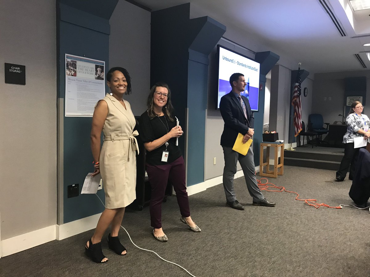 GraylonNell's tweet photo. We had a great time today presenting to the cabinet members of CCSD about our experience at the UnboundEd conference! @CCSDConnects #ThisisCCSD #learnCCSD @unboundedu https://t.co/OsU2tm2m3S