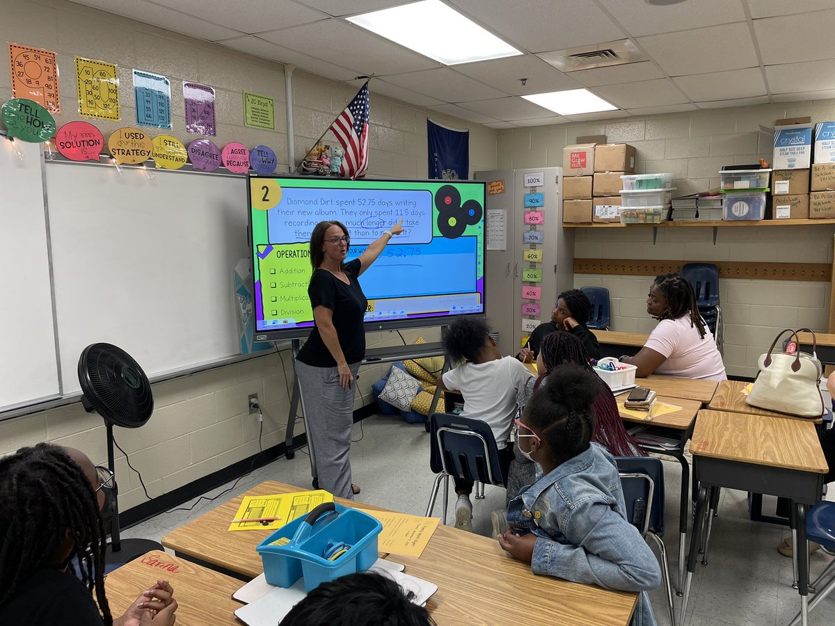 <a href="/OHES_Covington/">Oak Hill Elementary</a> 5th grade had a full house at #mathnight! <a href="/BoldinBulldogs/">Amy Boldin</a> you guys did an amazing job sharing math strategies with parents! #ncssbethebest