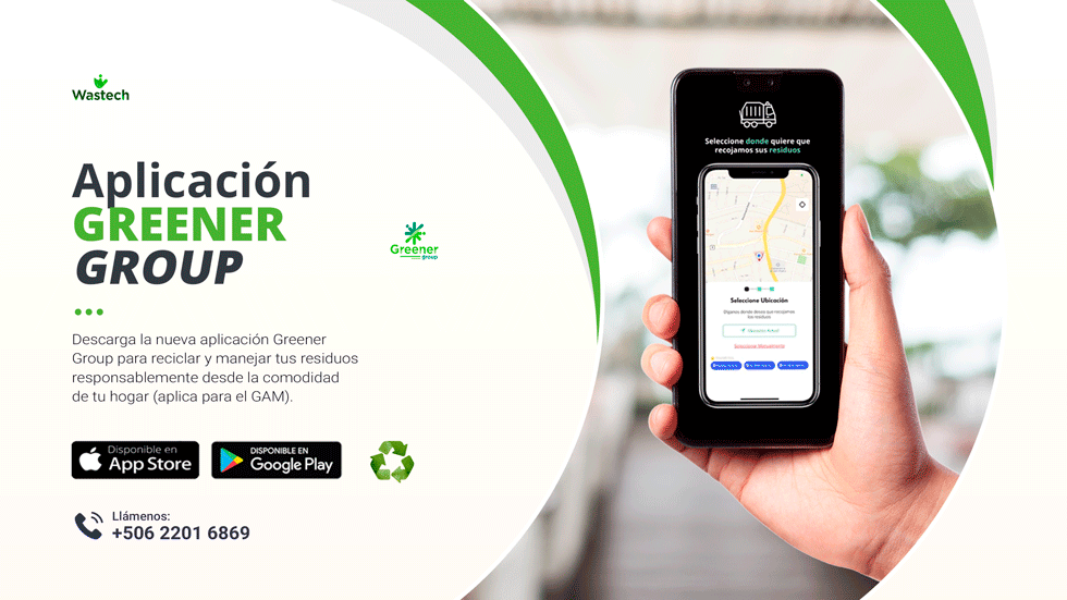 WastechCR's tweet photo. Con la aplicación #GreenerGroup, podés reciclar residuos producidos en tu casa o negocio, eso sí, sin salir de casa, nosotros los recogemos por vos y los procesamos (aplica GAM Costa Rica).
Descarga la aplicación:
iOS: https://t.co/p8MPYKhrSw
ANDROID: https://t.co/TLGRidTAJw https://t.co/AzGqeWEgTq