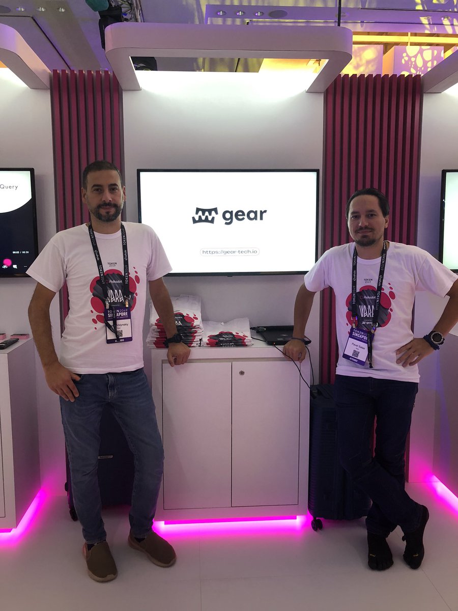 gear_techs's tweet image. #GearTech is attending @token2049 and our team is at the #Polkadot booth! 
Come over and lets have a chat!