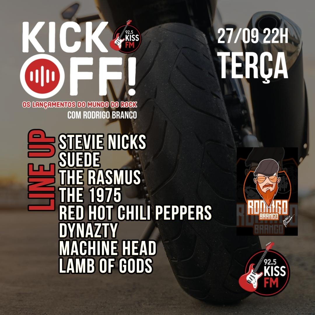 RodBranco's tweet photo. Gente, hj tem o Kick Off com um seleção especial de lançamentos que eu mesmo fiz 😁💥🤟🏻🔥 
Das 22h às 23h na @Kiss_FM

E alguns resgastes de outros sons que já foram destaque 👊🏻 https://t.co/YFag1GZUJB