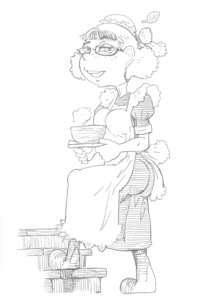 騒々しいくらいの賑やかなメイドちゃんが理想なのかもしれん 