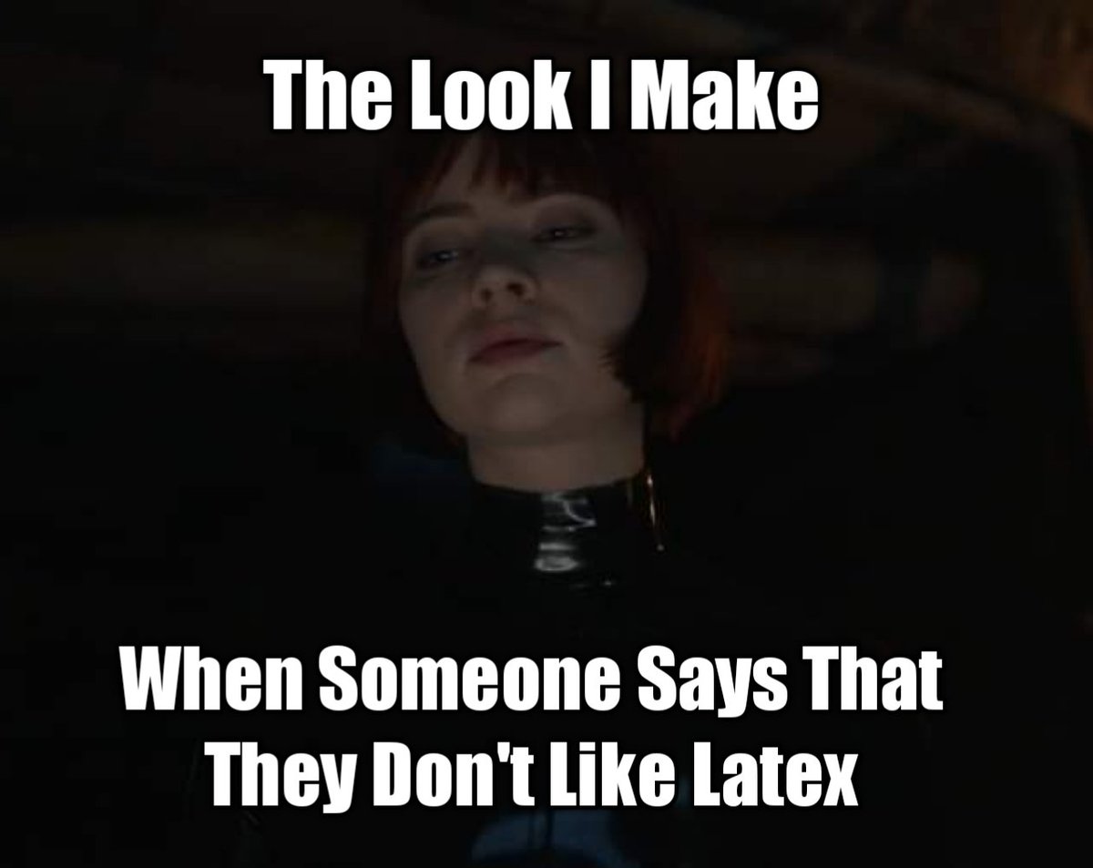 ScarMercTCB's tweet photo. Rubber woman meme. #americanhorrorstory #latex #rubberwoman #scarlettwinslow #meme https://t.co/KSL8cnA7ZO