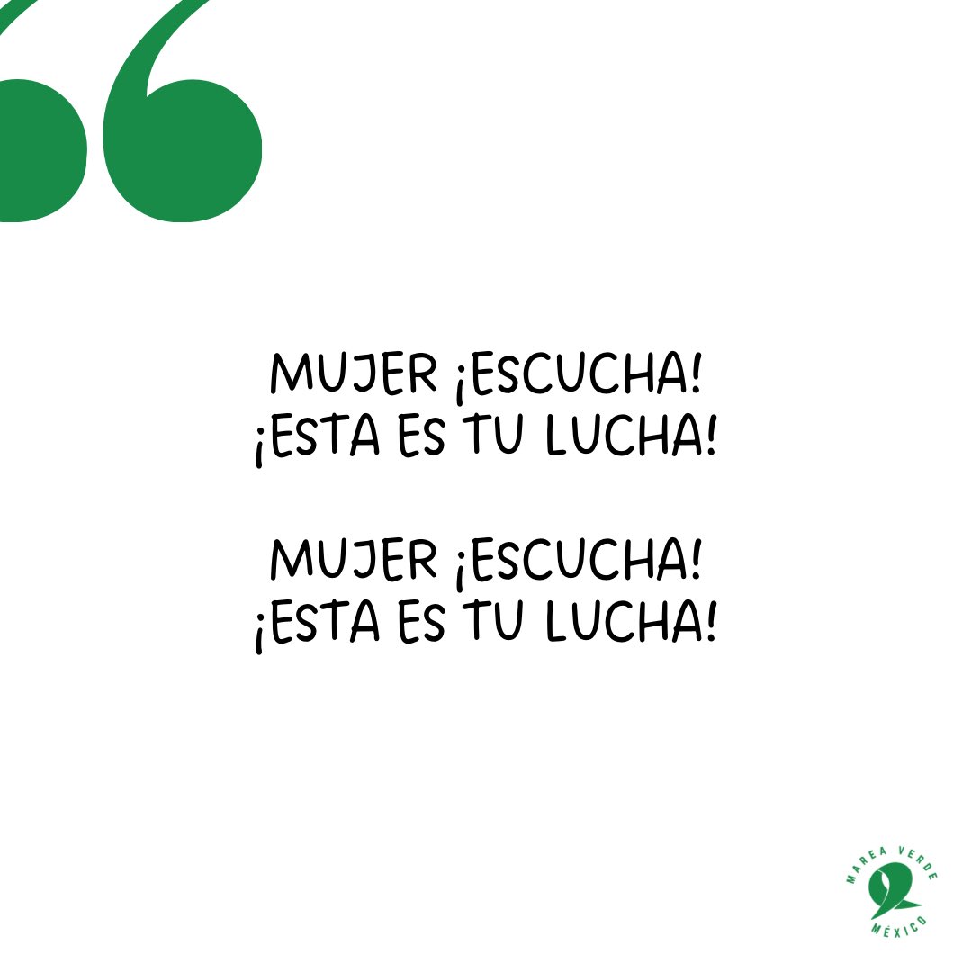 MareaVerdeMex's tweet photo. #28S l Les compartimos algunas #Consignas para la marcha de mañana 💚 https://t.co/aO8hpKKbP4
