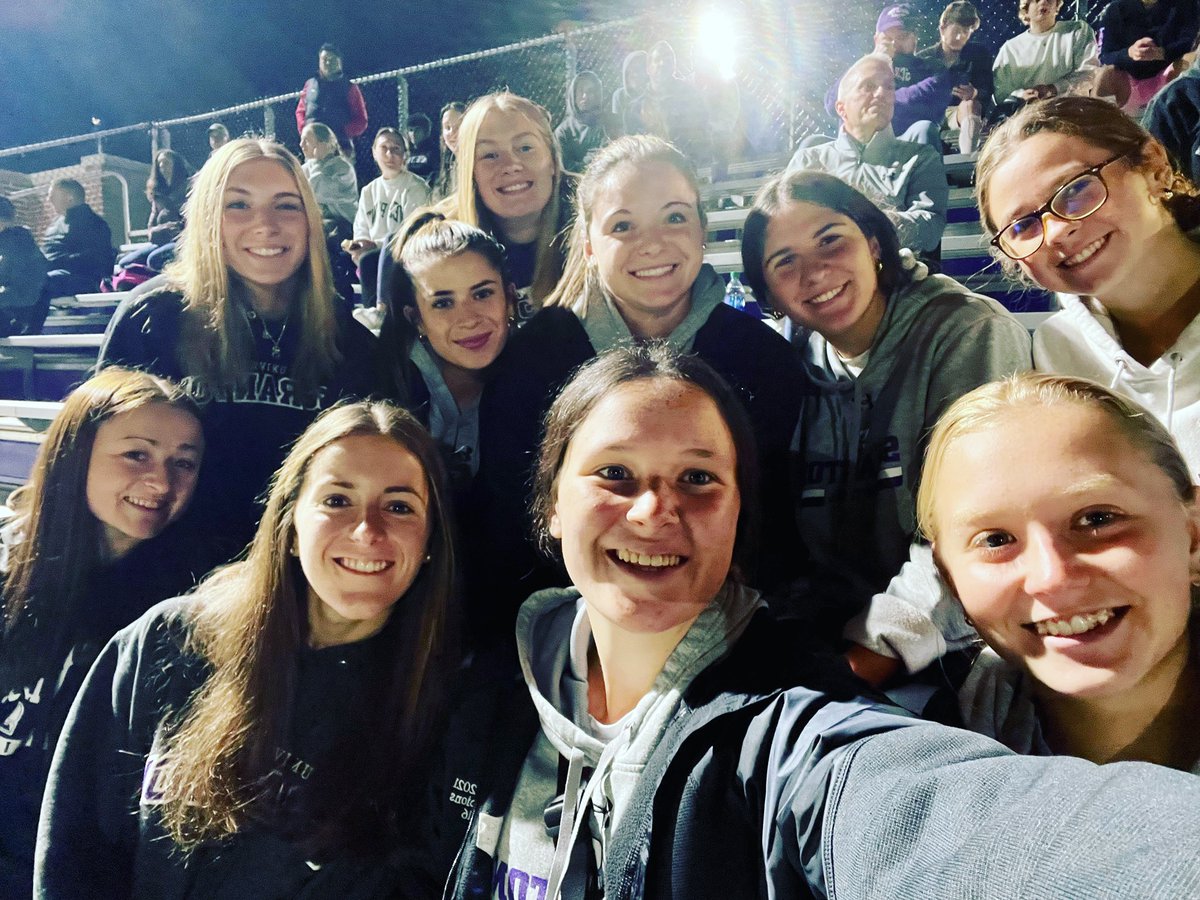Back at it supporting our brother team! Go @royals_soccer!!! 💜🤍#teamssupportingteams #royalstrong #scrantonsoftball #letsgo