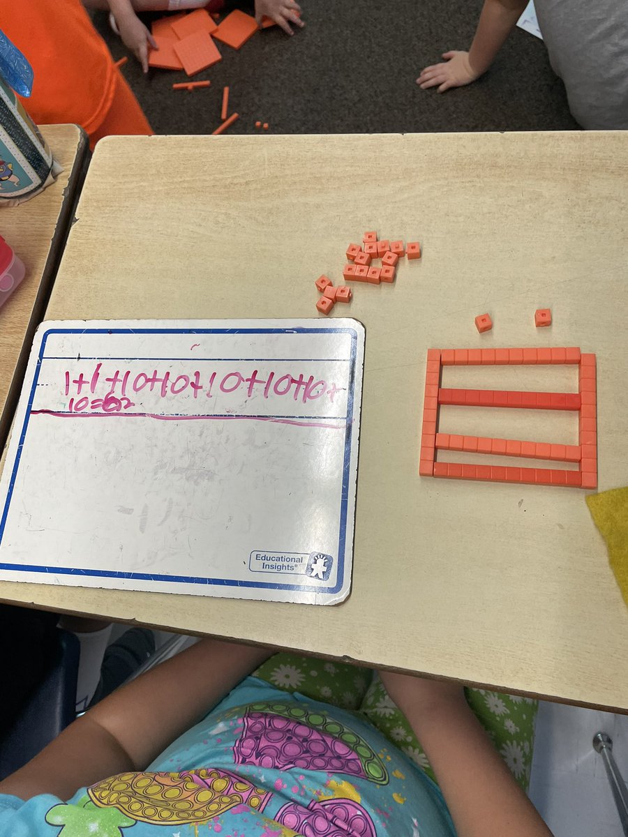 nlclayto's tweet photo. Make a picture using base 10 and add up the values of your blocks https://t.co/B7qsjYiEeI