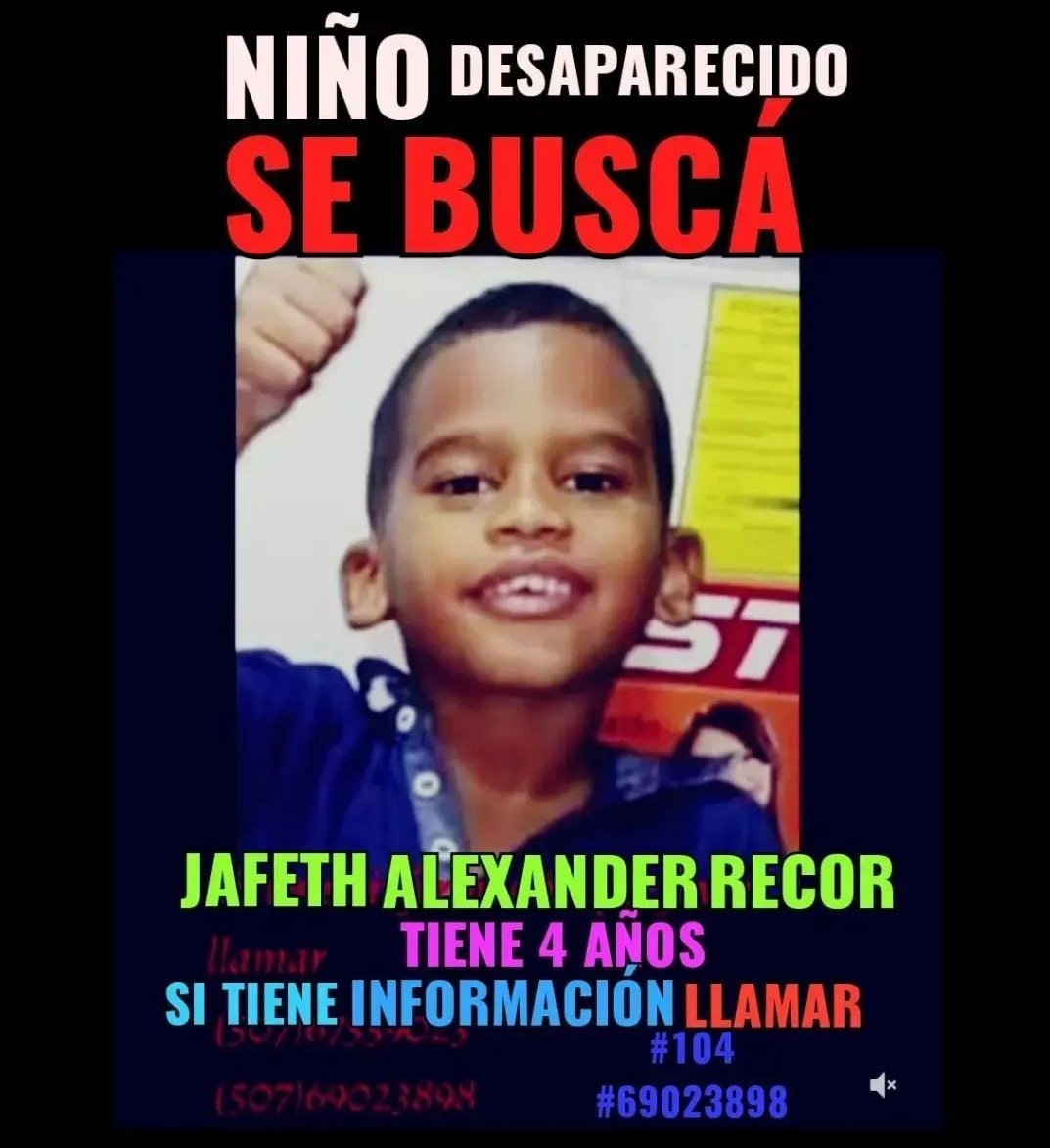IrvingAlbertojr's tweet photo. El niño se encuentra desaparecido desde el día 25 de septiembre del 2022. https://t.co/AFgwL7AyWa