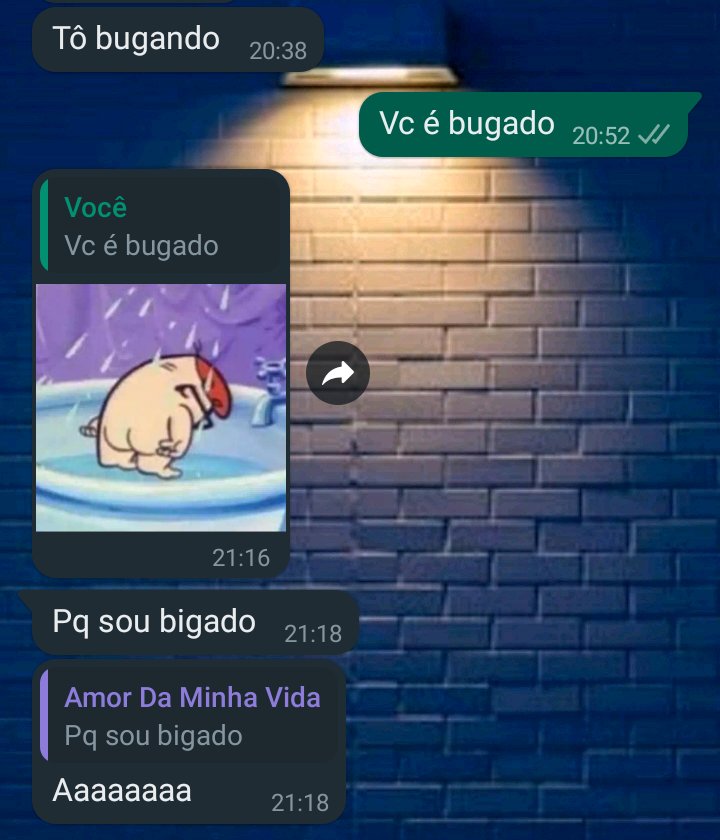 PqPiBorges's tweet photo. Eu amo saber que eu vou casar com a pessoa q me proporciona conversas assim todos os dias https://t.co/hUv5SfXzxk